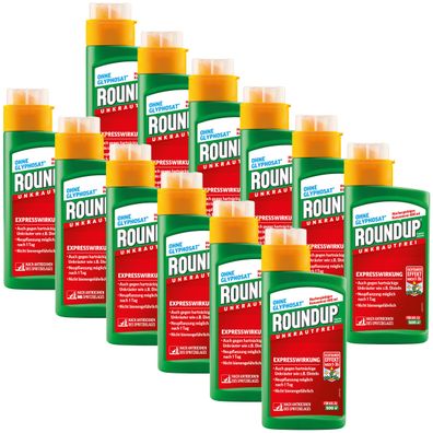 12 x ROUNDUP® Express Konzentrat, 400 ml