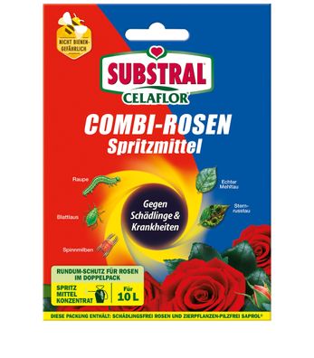 SUBSTRAL® Celaflor® Combi-Rosenspritzmittel, 1 x 15 + 2 x 4 ml