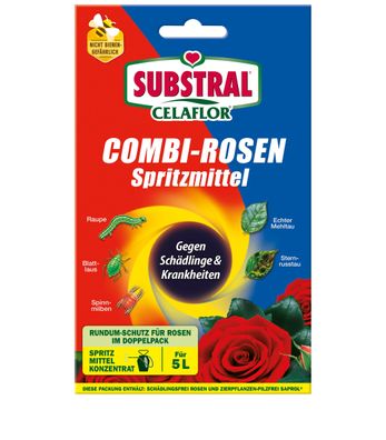 SUBSTRAL® Celaflor® Combi-Rosenspritzmittel, 1 x 7,5 + 1 x 4 ml