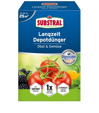 SUBSTRAL® Langzeit Depotdünger für Obst & Gemüse, 750 g