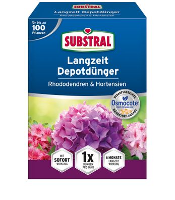 SUBSTRAL® Langzeit Depotdünger für Rhododendron & Hortensien, 1,5 kg