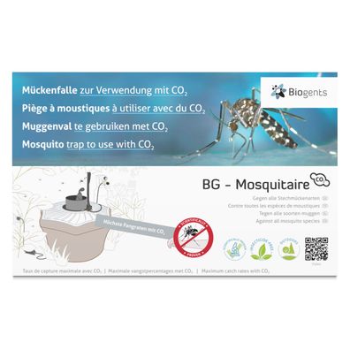 Biogents Mosquitaire CO2 Mückenfalle 1 Stück