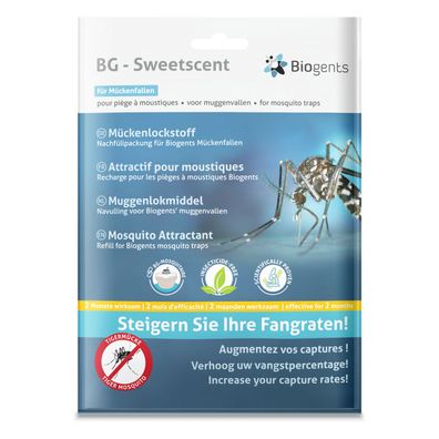 Biogents Sweetscent Lockstoff (2 Monate Nachfüllpackung) 1 Stück