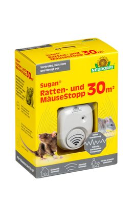 Neudorff Sugan® Ratten- und MäuseStop, 1 Stück für 30 m²