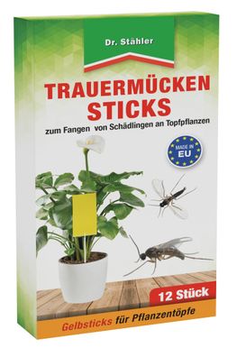 DR. Stähler Trauermücken Sticks, 12 Stück