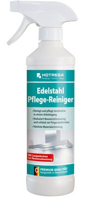 HOTREGA® Edelstahl-Pflege-Reiniger, 500 ml Sprühflasche