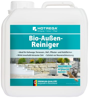 HOTREGA® Bio-Außen-Reiniger, 2 Liter Kanister