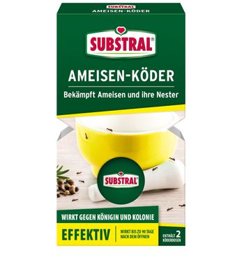 SUBSTRAL® Ameisen-Köder, 2 Dosen