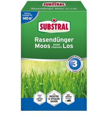 SUBSTRAL® Rasendünger Moos bleibt chancenLOS, 4,2 kg