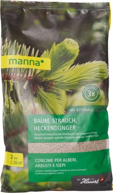 MANNA® Baum-, Strauch- und Heckendünger, 2 kg