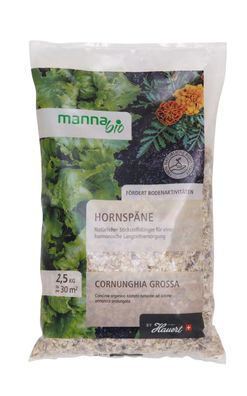 MANNA® BIO Hornspäne, 2,5 kg