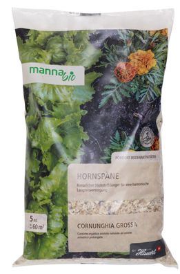 MANNA® BIO Hornspäne, 5 kg