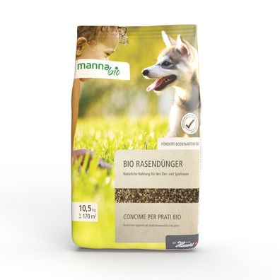 MANNA® BIO Rasendünger, 10,5 kg