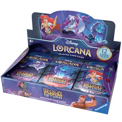 Disney Lorcana: Set 4 - Display mit 24 Booster Packs (Englisch) - Trading Cards