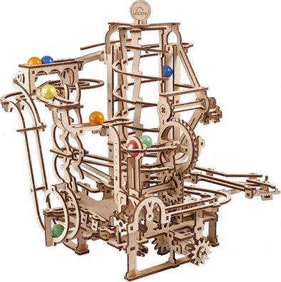 Ugears Knikkerbaan spiraalrails Spiral Hoist DIY Modelbouw Knutselen