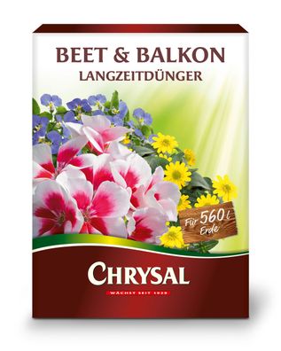 Chrysal Beet & Balkon Langzeitdünger, 2,25 kg