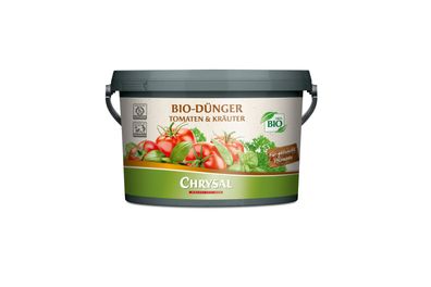 Chrysal Bio-Dünger Tomaten & Kräuter, 2,5 kg