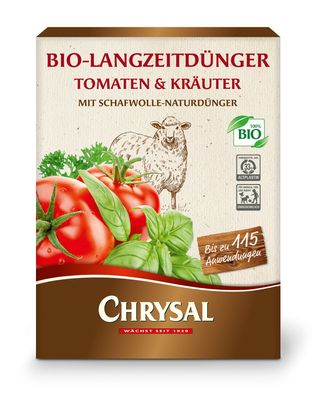 Chrysal Bio-Langzeitdünger Tomaten & Kräuter, 1,8 kg