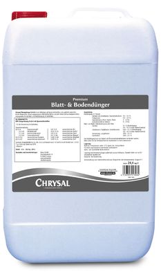 Chrysal Premium Blatt- & Bodendünger, 20 Liter