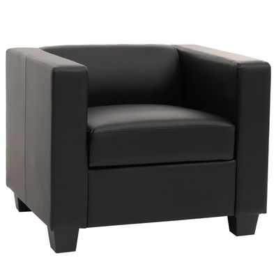 Sessel Loungesessel Lille, Leder