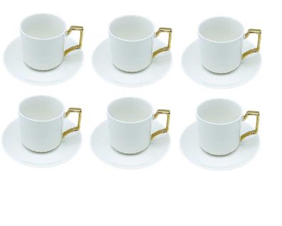 Aliya Kaffee-Set mit 12 Teilen 190 ml – Perfekt für jeden Anlass