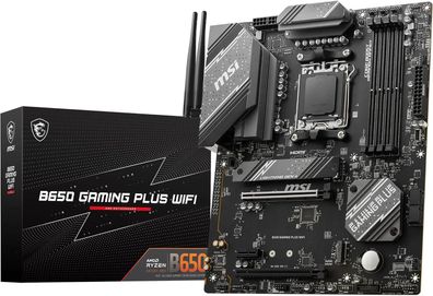 MSI B650 Gaming Plus WiFi Motherboard (unterstützt AMD Ryzen 7000 Prozessoren, AM5 )