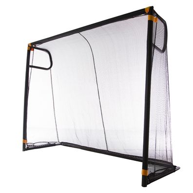 Charlsten Fußballtor Sport Schwarz (244x200x90 cm) - Robust und leicht