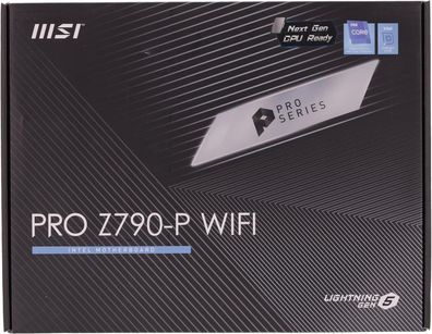 MSI PRO Z790-P WiFi Mainboard - Unterstützt Intel 12th, 13th & 14th Gen LGA 1700