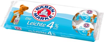 Bärenmarke 5560298007 Kaffeesahne Leichte Kaffee-Milch 4% - 10x 7,5 g