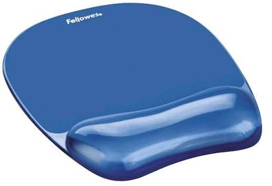 Fellowes 9114120 Fellowes Crystal Gel Maus Handgelenkauflage blau