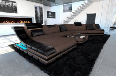 Sofa Wohnlandschaft Turino CL als Stoffsofa