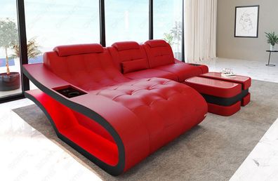 Ecksofa Elegante Leder