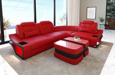 Ecksofa Elena Leder