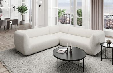 Ecksofa Madrid L Form Stoff