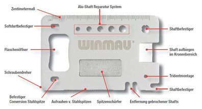 Multitool Winmau 8393