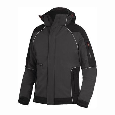 FHB Softshelljacke WALTER Größe XXL anthrazit / schwarz - 78518-1220-2XL