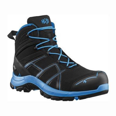 Haix Sicherheitsstiefel BE Safety 40.1 Mid Größe 7 (41) schwarz / blau - 610015-7