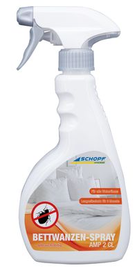 SCHOPF Hygiene® Bettwanzen Spray, 500 ml Sprühflasche