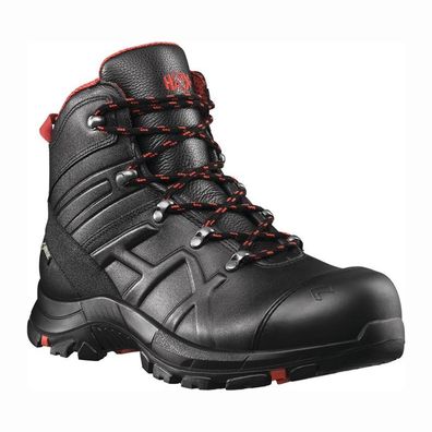 Haix Sicherheitsstiefel BE Safety 54 Mid Größe 6 (39) schwarz / rot - 610023-6 (39)