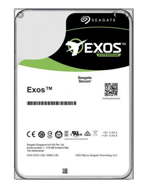 Seagate EXOS X16 HDD 14TB SATA 6GB/S 7.2K 3.5" NAS