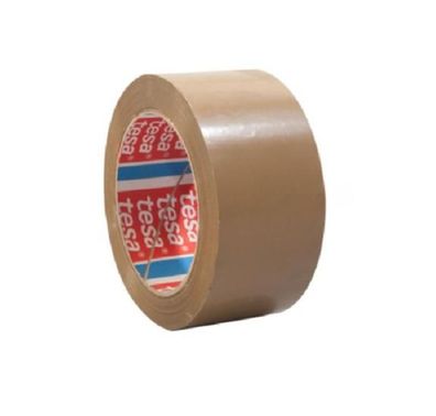 tesa 4124 PVC-Verpackungsklebeband ultra strong 50mm x 66m braun 6 Stück