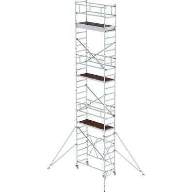 Günzburger Steigtechnik Klappgerüst 0,75 x 1,8 m mit Ausleger Plattformhöhe 6,8 m - 1