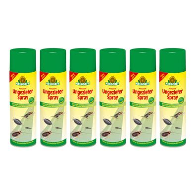 Neudorff Permanent UngezieferSpray - 6x 500 ml