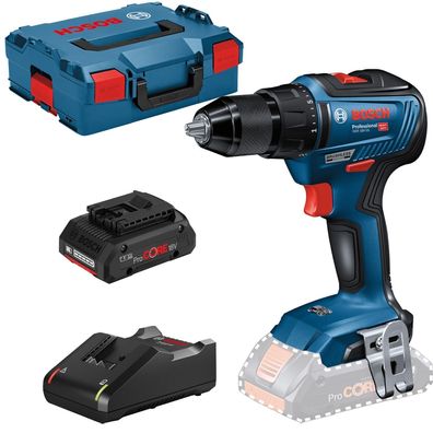 Bosch Akku-Bohrschrauber GSR 18V-55 / 1x 4,0 Ah ProCORE18V Akku + Ladegerät