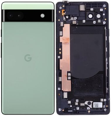 Original Google Pixel 6a Gehäuse Akkudeckel Backcover Rückseite Sage Wie Neu