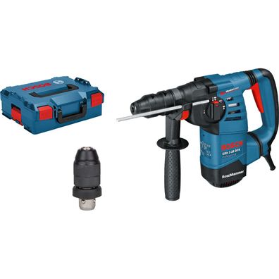 Bosch Bohrhammer GBH 3-28 DFR Bohrhammer mit SDS plus inkl. Zubehör in L-Boxx - 06112