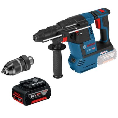 Bosch Akku-Bohrhammer GBH 18V-26 F / 1x 5,0 Ah Akku