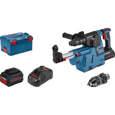 Bosch Akku-Bohrhammer GBH 18V-26 F mit SDS plus / 2x 5,5Ah ProCORE Akku + Ladegerät i