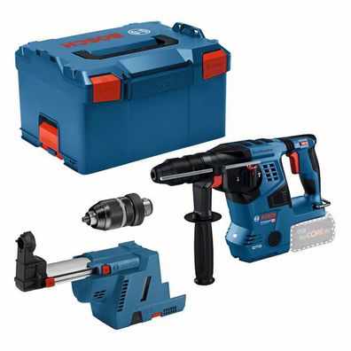 Bosch Akku-Bohrhammer GBH 18V-28 CF + GDE mit SDS plus Solo inkl. Staubabsaugung in L