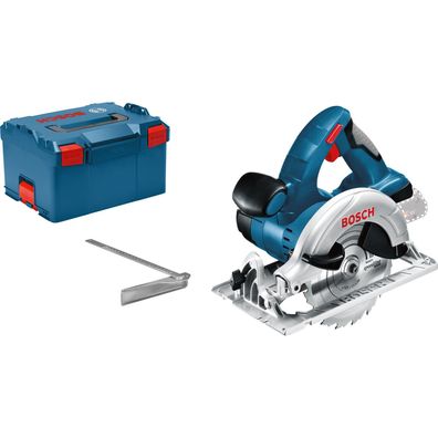 Bosch Akku-Kreissäge GKS 18V-LI Ø 165 mm Clic&Go Solo in L-Boxx - 060166H006